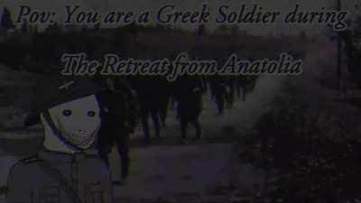Pov: You are a Greek soldier
