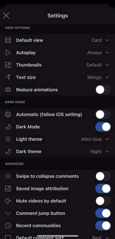After multiple years of Reddit light-mode usage, one night, this night, I choose to become one with the darkness…