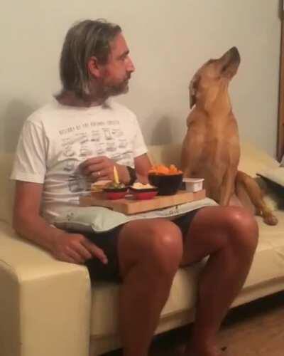 Told you I am not at all interested in all that food.