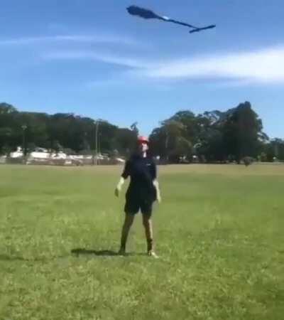 He'll never do that again