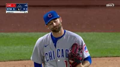 [Highlight] CHC@NYM: Kevin Pillar blasts a solo shot to make it 6-1 Mets