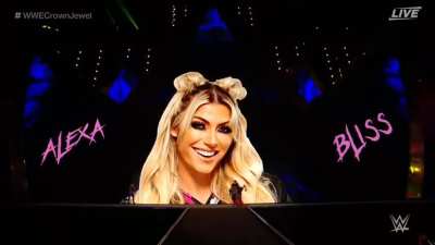 Poor Little Alexa... You seem a little distracted. Can you keep those tag team titles?!