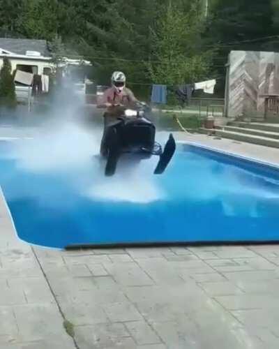 And this is why you stick to snow.