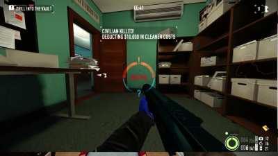 Lucky stealth moment