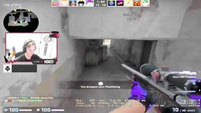 Cool trick from m0NESY for upcoming AWPers