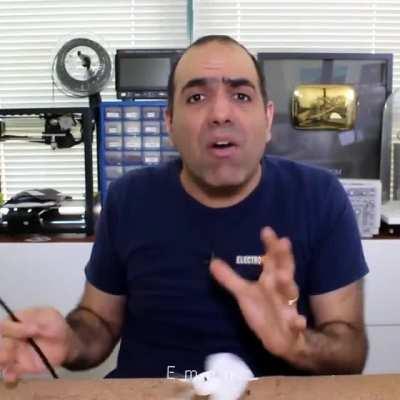 To demonstrate an AC motor