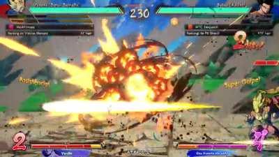 DBZ Fighter Z- MarkPrincess VS MTC- Sasquatch