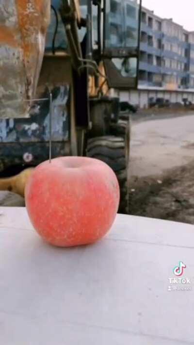 Threading a needle with bulldozer..