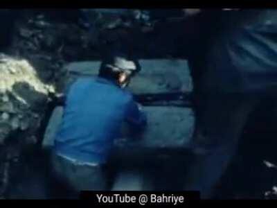 Funeral of Kemal Arıkan, Turkish consul general of Los Angeles. He was assasinated by Armenian Terrorists - 1982.