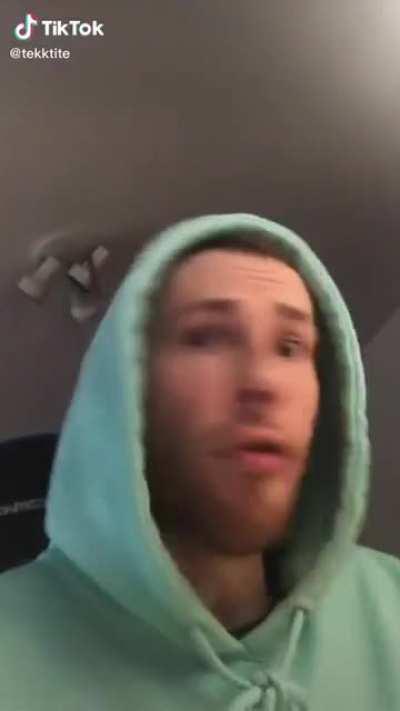 Chad shows off his sick finger skateboarding skills