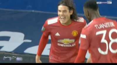 This celebration by Cavani is the best thing you will watch today.