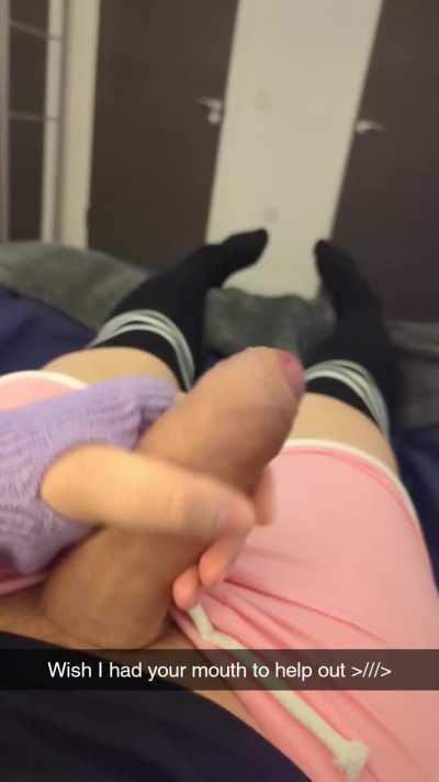 I've become such a sub over Snapchat &amp;gt;~&amp;gt;