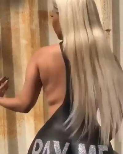 I may don’t wanna pay you but I definitely would fuck you.