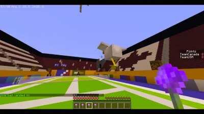 Minecraft tennis map that I made during quarantine, download coming very soon.