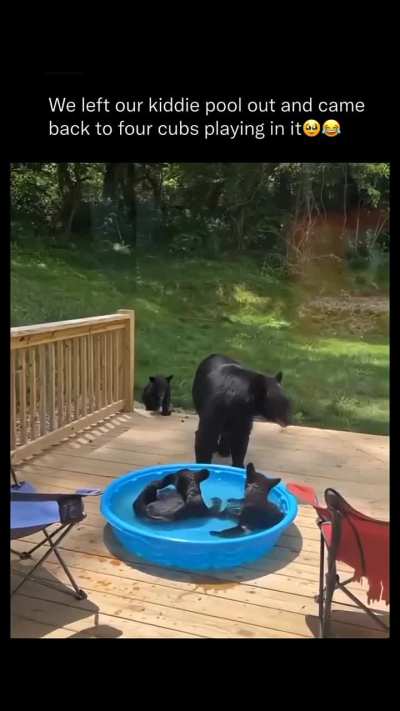 Momma just walking away like she dropped her kids off at daycare