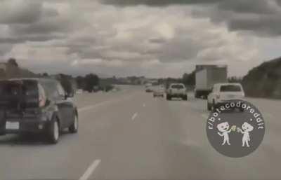 Weird crash in Brazil