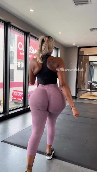 I'd never cheat on a woman with an ass like this