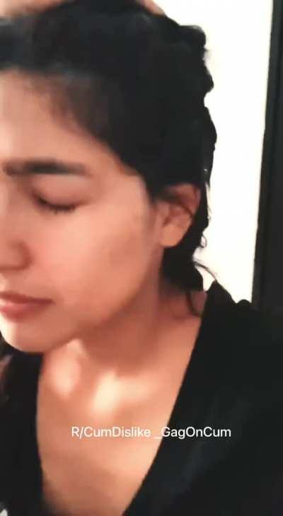 This Natural Cutie Doesn’t Seem to happy about the Facial!