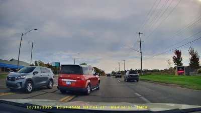 [OC] Idiot decided he couldn't be bothered to stay in the lane actually wanted....