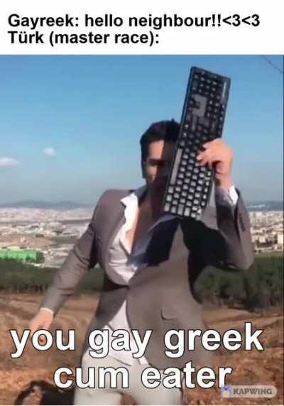 It is Greek 😎