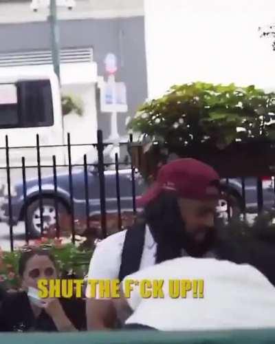 The look of horror in her eyes