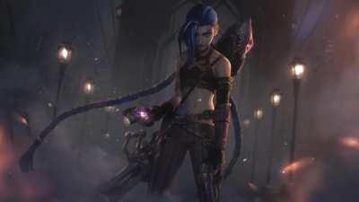 Jinx from Arcane (League of Legends) | Manicx
