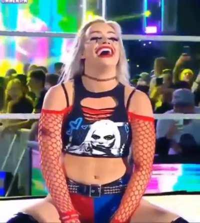 love the way she enters the ring