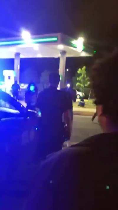 Officers respond to calls of a shooting in Atlanta but locals don't want the white cop in the neighborhood