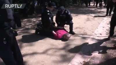 Arrests Made in Melbourne Today for the Crime of NO MASK