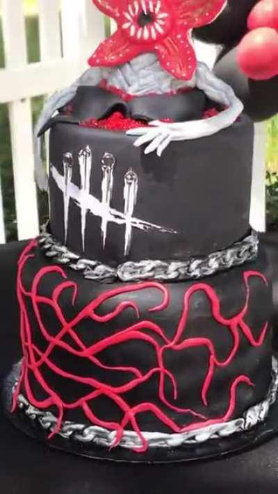 My grandma put the best good boi on my cake for my 14th birthday