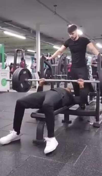 The Gym buddy that everyone wants.