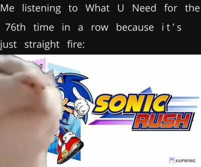 Ya don't stop, ya proceed, cuz' this is what you need!