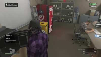 e-cola machine decided I needed a drink