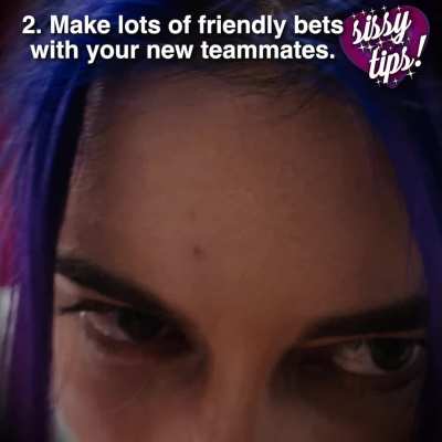 Sissy Tips! How to Become a Locker Room MVP: