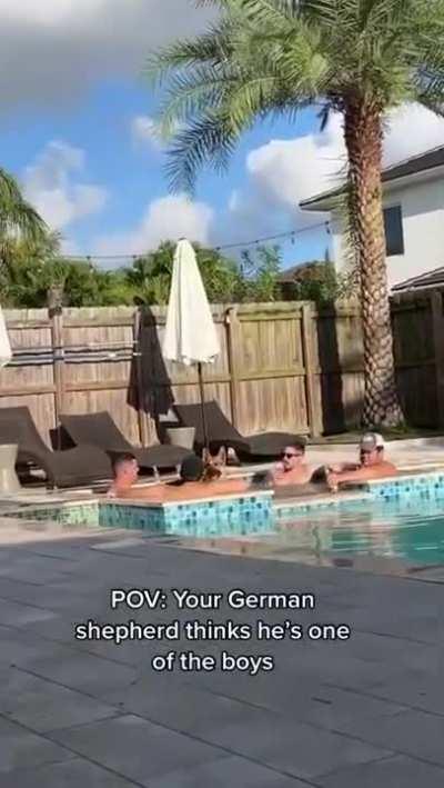 Just one of the boys