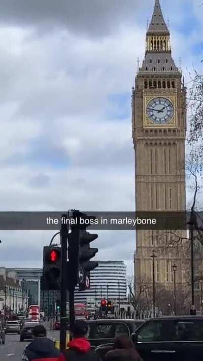 Got a little excited when visiting London!