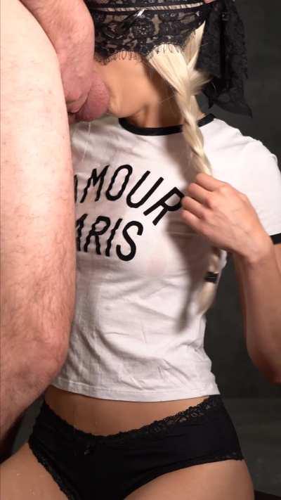 The only choice I have is to keep sucking until he is happy