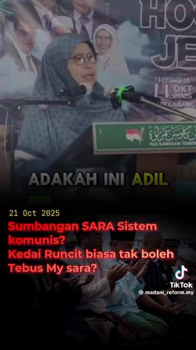 PAS politician: MySara is a communist system