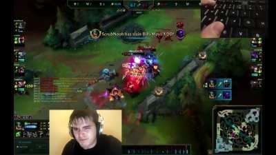 Mechanically gifted bruiser player gets a Penta kill