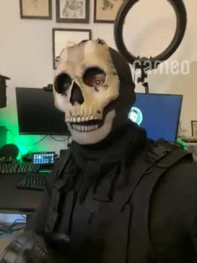 MW's Ghost's Voice Actor Roasts My SquadMates & I