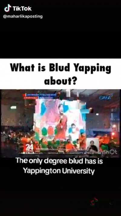 Truly a yappington moment.