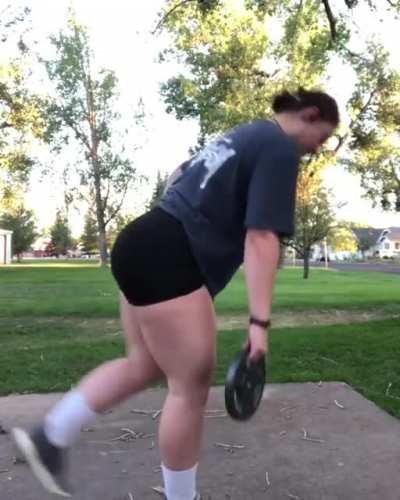 Those thighs are mouthwatering