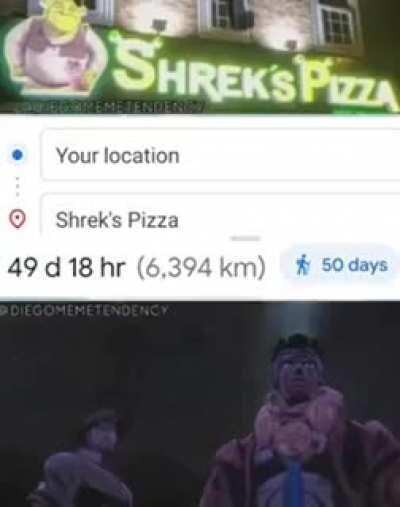 Shrek's Pizza