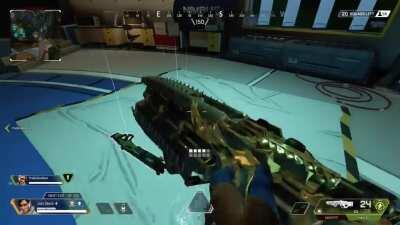 Mirage actually says the line omg