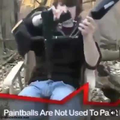 I don’t think you should point it that way...