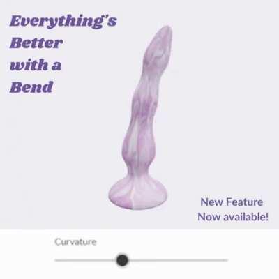 By popular demand, we just added the ability to curve your custom toy in our toy creator! Design yours now on freelytoys.com :)