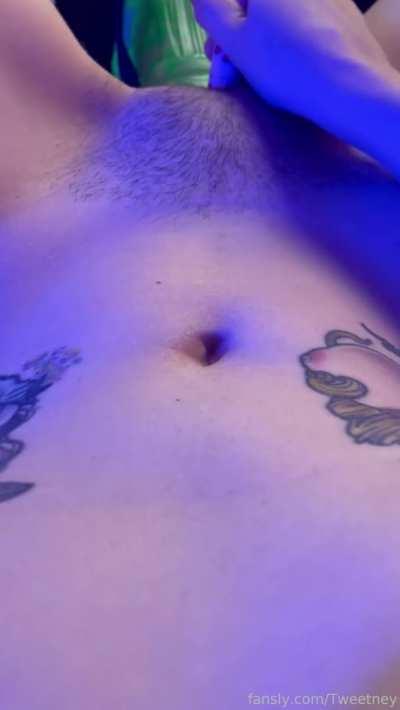 stepsister pov of getting fucked with belly bulge