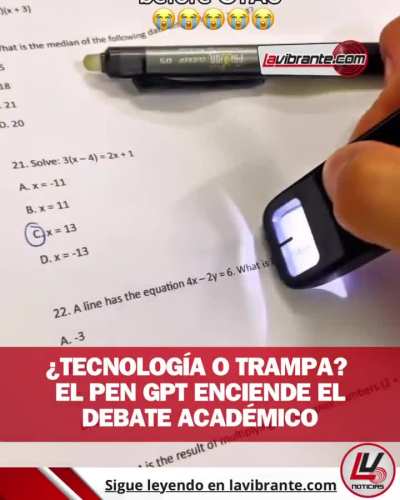 El Pen inteligente con agente artificial integrado, un riesgo para el aprendizaje?
