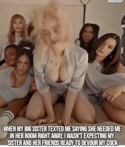 Sis texts little brother