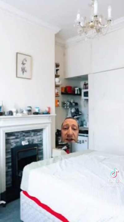 Bath in a cupboard... welcome to London!